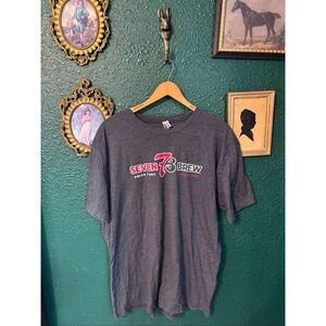 7 Brew Gray Shirt Sz XL